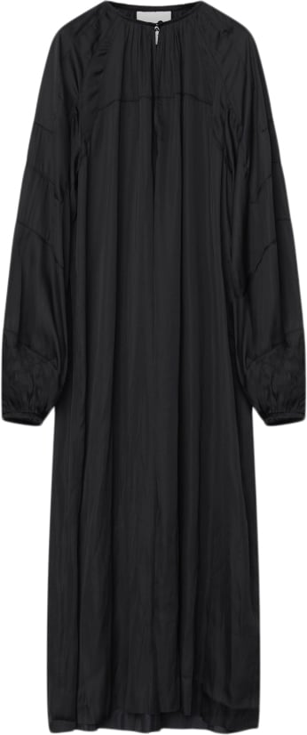 DAY Birger et Mikkelsen Nora Modern Drape Kvinde Black Maxi Kjoler Str 42 - hos Magasin