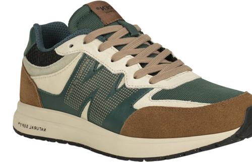 Se Woden Rigmor Kvinde Caramel/deep Forest Sneakers Str 37 - Gummi hos Magasin ved Magasin