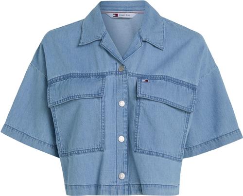 Tommy Hilfiger TJW Chambray Blouse Kvinde 1a5 Denimskjorter Str M - hos Magasin