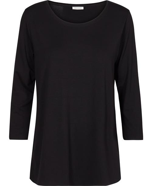 Masai Copenhagen Cilla top Kvinde Black Langærmede Bluser Str XL - hos Magasin