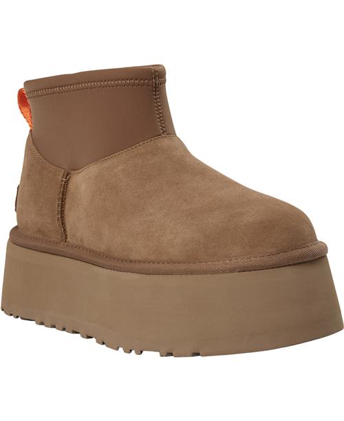 UGG W Classic Mini Dippe Kvinde Chestnut Vinterstøvler Str 43 - hos Magasin