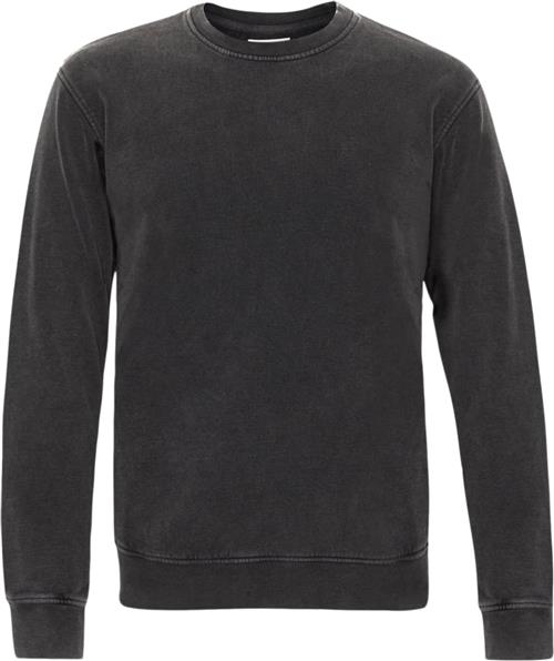 Colorful Standard Classic Organic Crew Mand Faded Black Sweatshirts Str S - Bomuld hos Magasin