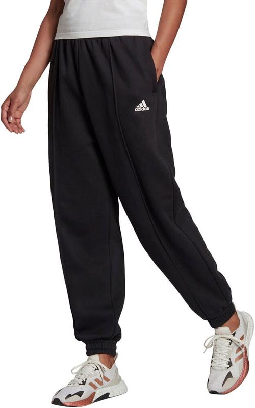 Se adidas Essentials Studio Fleece Bukser S - Træningsbukser Bomuld hos Magasin ved Magasin