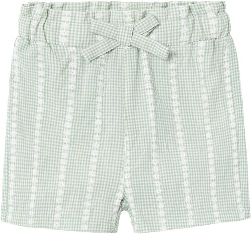 Name It Nmfhicheck Shorts Str 98 - Silt Green Shorts & Bloomers hos Magasin