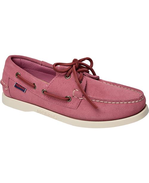 Sebago Portland Flesh Out W Kvinde A92-rose Cupcake Snøresko Str 38,5 - hos Magasin