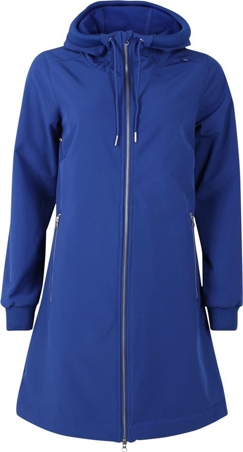 Danefæ Danejane Softshell Deep Blue Kvinde Deep Blue Overgangsjakker Str L - Polyester hos Magasin