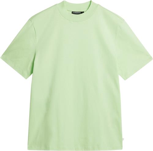 Se J. Lindeberg Ace Mock Neck Tshirt Mand Paradise Green Kortærmede T-shirts Str S - hos Magasin ved Magasin