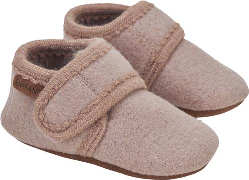 En Fant Baby Wool Slippers Bark Hjemmesko Str 21\22 - Uld hos Magasin