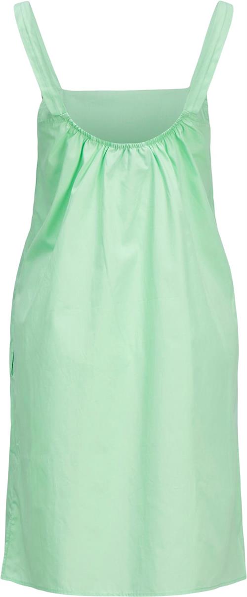 JJXX Jxnikita Poplin Dress SN Kvinde Green Ash Korte Kjoler Str S - hos Magasin