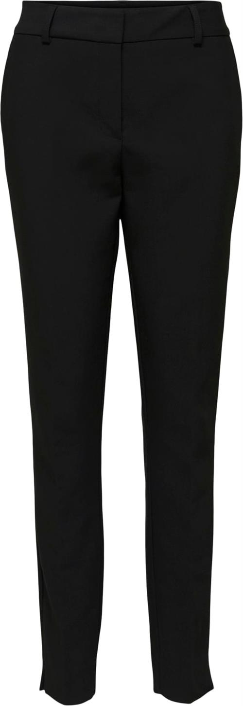 Selected Femme Slfrita MW Slim Pant Black B Noos Kvinde Sort Bukser Med Smalle Ben Str 44 - hos Magasin