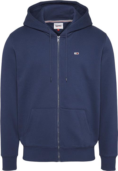 Se Tommy Hilfiger TJM Regular Fleece ZIP Hoodie Mand C87 Hoodies Str S - hos Magasin ved Magasin