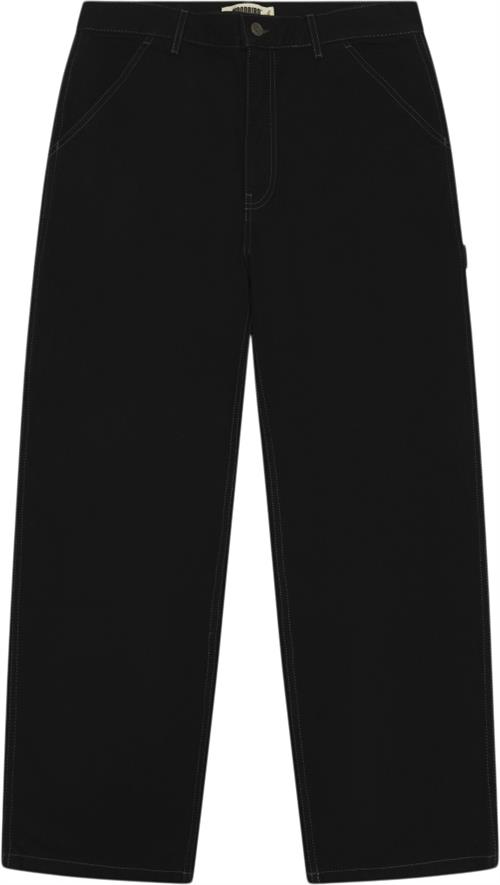 Se Woodbird Wbdenise Night Pant Kvinde Black Bukser Med Brede Ben Str 28 - hos Magasin ved Magasin