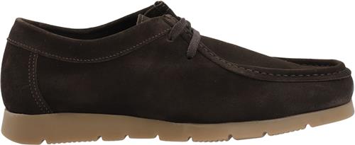 Bianco Biadaniel Moc Shoe Suede Mand Dark Brown Loafers Str 43 - hos Magasin