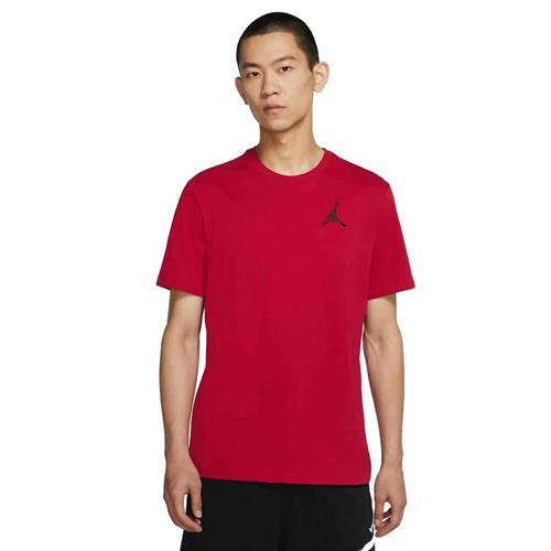 Se Nike Jordan Jumpman Tshirt Mand Red Kortærmede T-shirts Str XL - Bomuld hos Magasin ved Magasin