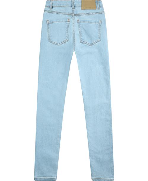 Denim Project Dpwkiki MID Waist Skinny Jeggins Kvinde W003 Light Blue Skinny Jeans Str 24 / 32 - hos Magasin