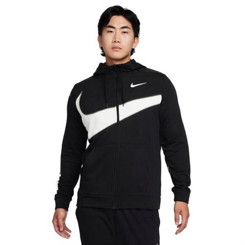 Nike Drifit Fleece Full-zip Fitness Hættetrøje L - Hættetrøjer hos Magasin