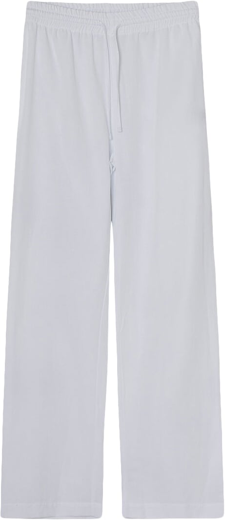 Envii Enonyx Pants 6903 Kvinde Bright White Bukser Med Lige Ben Str M - hos Magasin