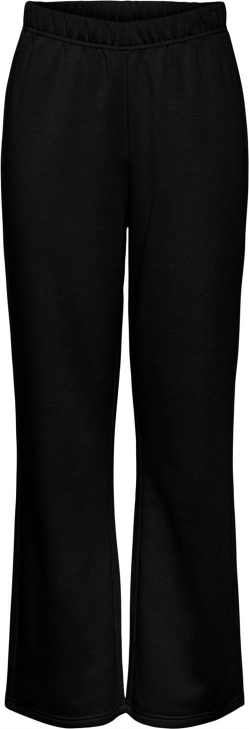 Se Pieces Pcchilli HW Wide Sweat Pants Noos B Kvinde Sort Sweatpants Str XL - hos Magasin ved Magasin