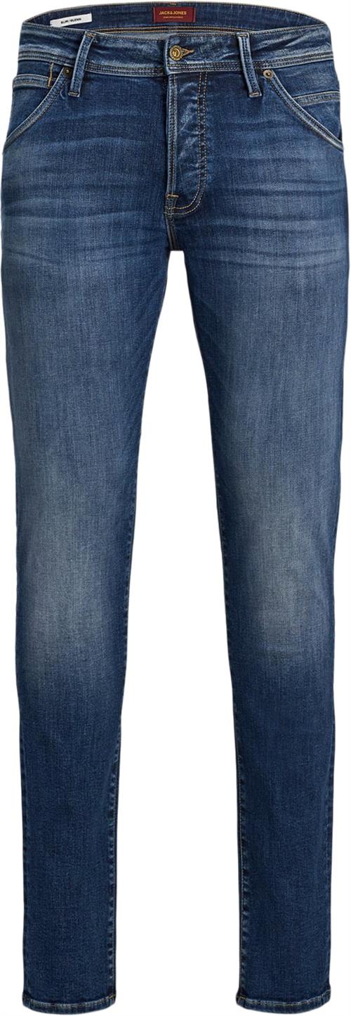 Jack & Jones Jjiglenn Jjfox AGI 204 50sps Noos Mand Blue Denim Jeans Str "28/""32" - hos Magasin