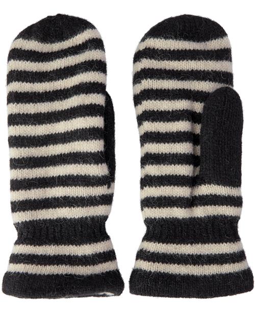 Hestra Striped Mitt Ladies´ 7 - Vanter Uld hos Magasin