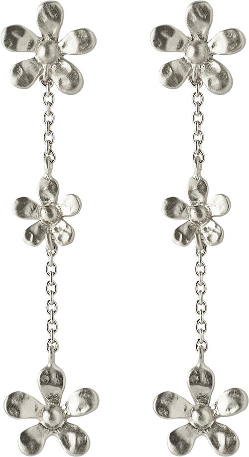 Pernille Corydon Jewellery Wild Poppy Earrings Length 48 mm - Ørestikker hos Magasin