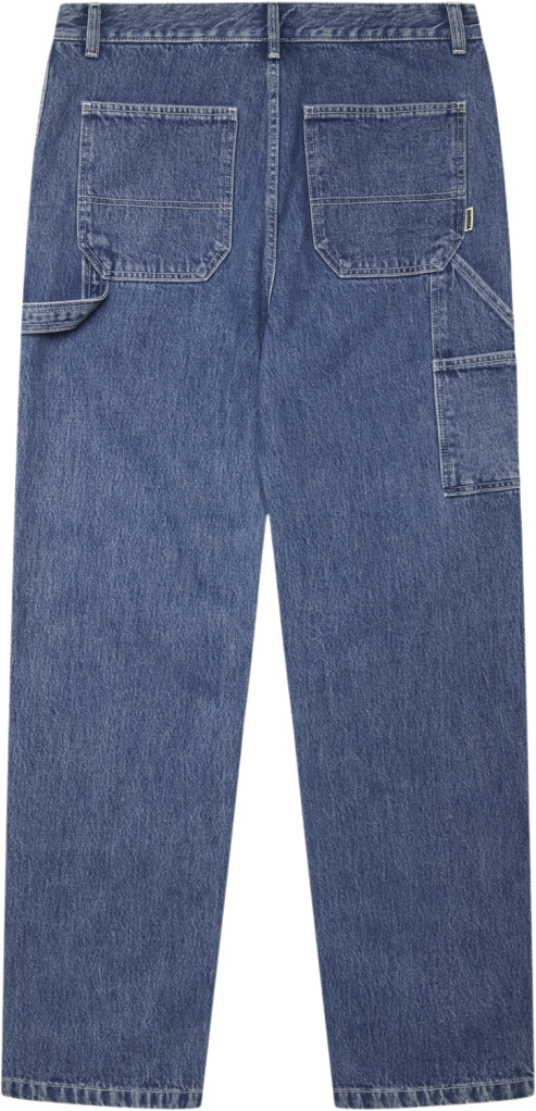 Woodbird Wbdenise Stone Pant Kvinde 90sblue Boyfriend Jeans Str 25 - hos Magasin