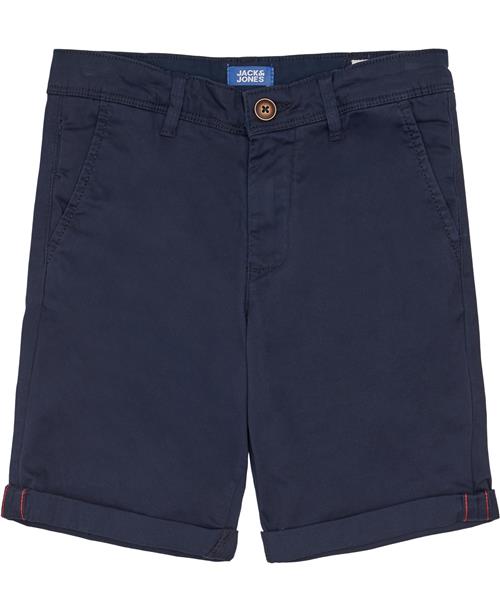 Jack & Jones Jjibowie Jjshorts Solid SA JR Str 128 - Blå Shorts & Bloomers hos Magasin