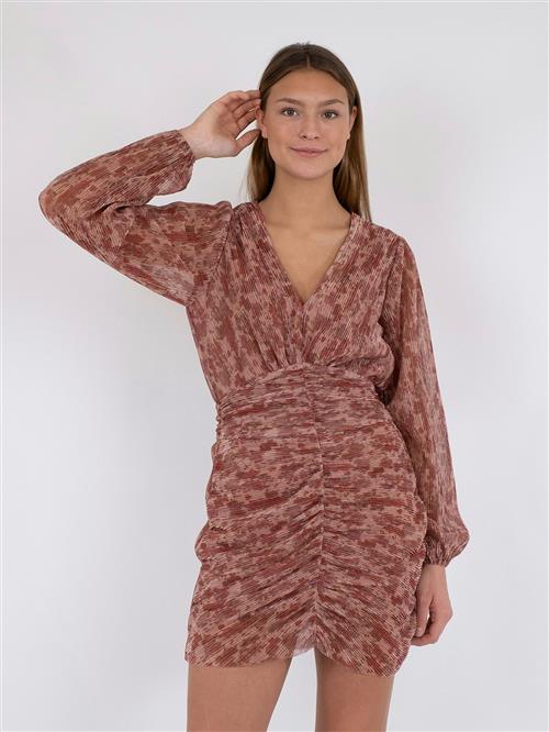 Neo Noir Wallis Glitz Flower Dress Kvinde Rose Blush Korte Kjoler Str 44 - hos Magasin