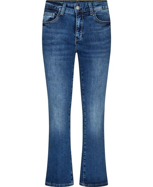 Se MAC Jeans Dream Kick Kvinde Outworn Blue Basic Flared Jeans Str W34 / L27 - hos Magasin ved Magasin