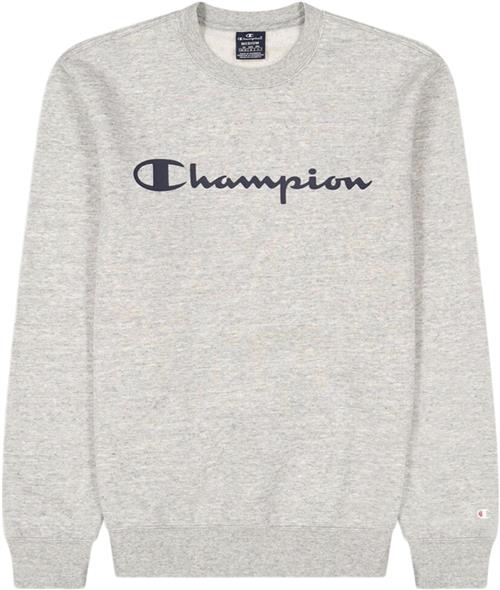 Se Champion Script Logo Fleece Sweatshirt L - Sweatshirts hos Magasin ved Magasin