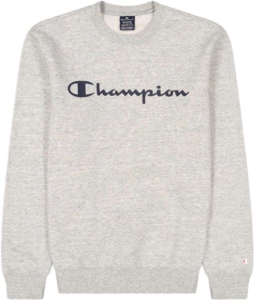 Se Champion Script Logo Fleece Sweatshirt M - Sweatshirts hos Magasin ved Magasin