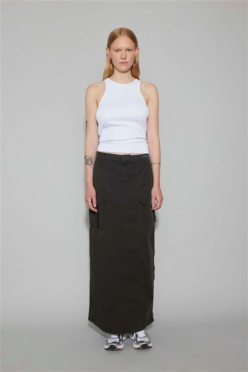 Oval Square Arrow Maxi Skirt Kvinde Black Maxi Nederdele Str XS - Bomuld hos Magasin