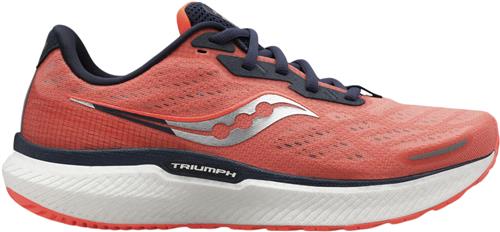 Saucony Triumph 19 Lobesko Kvinde Orange Løbesko Str 38.5 - Gummi hos Magasin