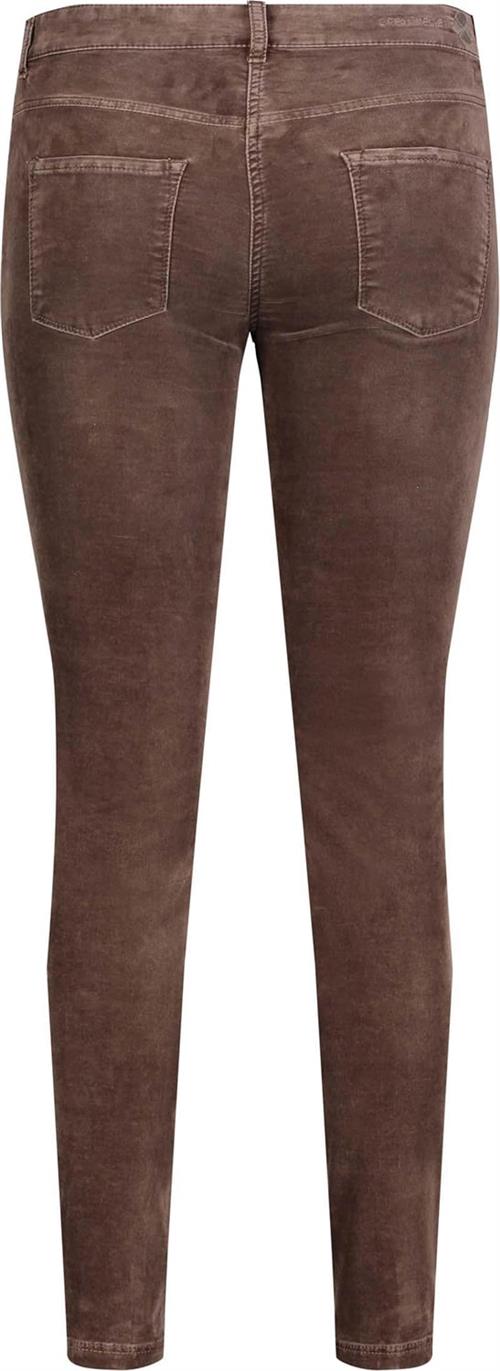 MAC Jeans Slim Kvinde Fawn Brown Bukser Med Smalle Ben Str W40 / L30 - hos Magasin