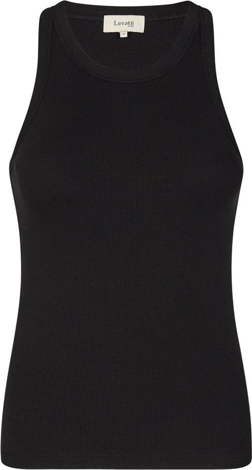 Levete room Lrnumbia 1 Kvinde L999 - Black Tanktoppe Str XS - hos Magasin