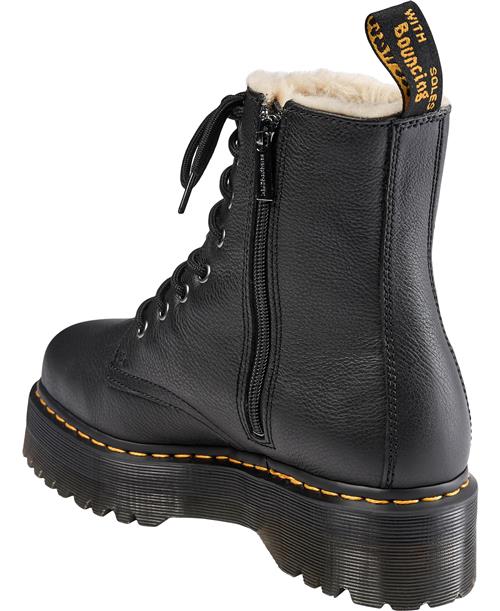 Se Dr. Martens Jadon Fl Black Pisa Kvinde Black Snørestøvler Str 42 - hos Magasin ved Magasin