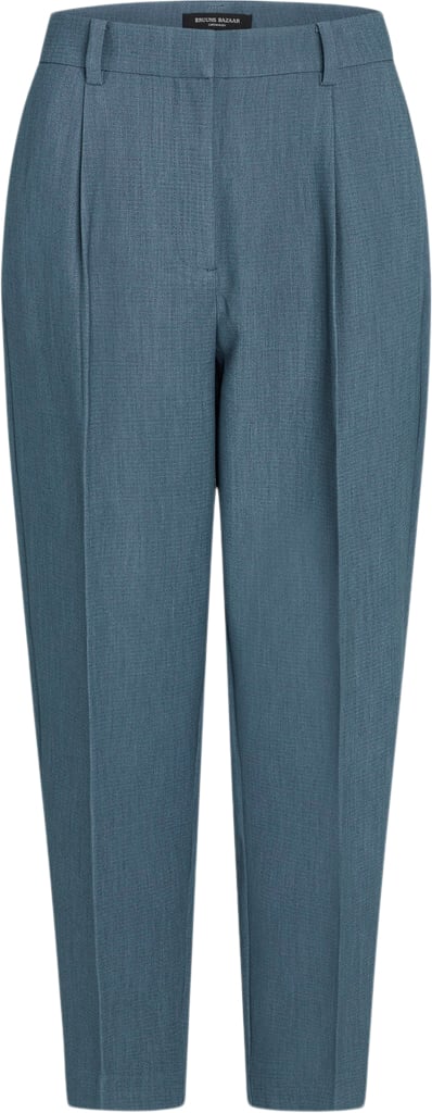 Bruuns Bazaar Cindysusbbdagny Pants Kvinde Indian Teal Bukser Med Smalle Ben Str 38 - Polyester hos Magasin