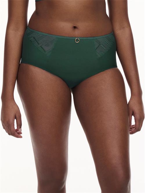 Se Chantelle Graphic Support High Waisted Support Full Brief Højtaljede Trusser Str 38 - hos Magasin ved Magasin