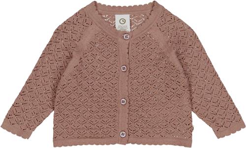 Müsli by Green Cotton Knit Scallop Cardigan Baby Str 62 - Daydream Cardigans Bomuld hos Magasin