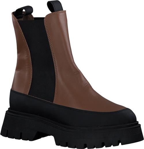 Se Tamaris 11-25461-29 Kvinde Cognac/black Chelsea Boots Str 41 - hos Magasin ved Magasin