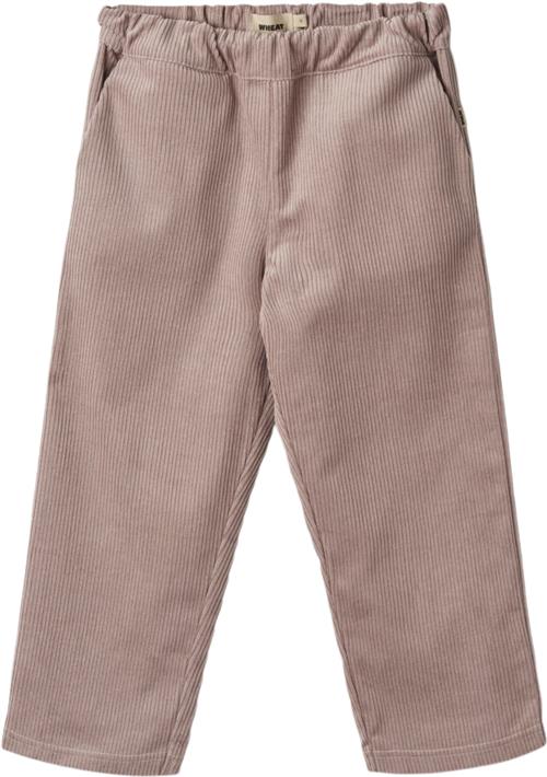 Wheat Cropped Bukser Tricia Str 140/10y - Dry Rose Bukser Bomuld hos Magasin