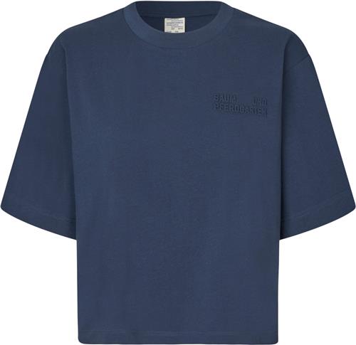 Se Baum und Pferdgarten Jian Kvinde Baritone Blue Kortærmede T-shirts Str S - hos Magasin ved Magasin