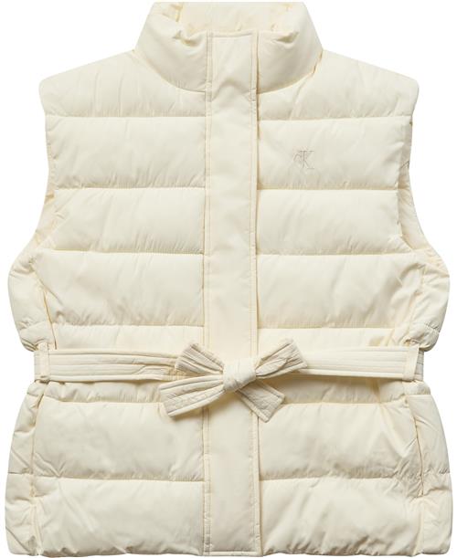 Se Calvin Klein Belted Puffer Vest Str 12 år - Yab Veste hos Magasin ved Magasin