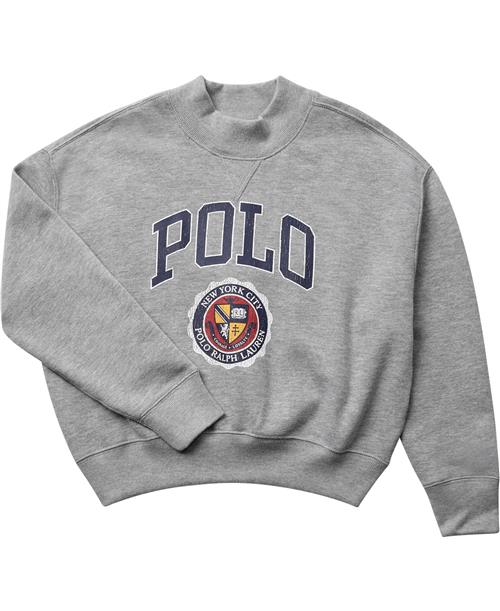 Se Polo Ralph Lauren LW Magic Fleecegrphcmknkpo-kn-sws Str XL - Grå Cardigans hos Magasin ved Magasin