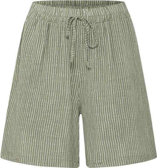 Sorbet Sbalexa Stripe Shorts Kvinde Sea Spray Bermudashorts Str S - hos Magasin