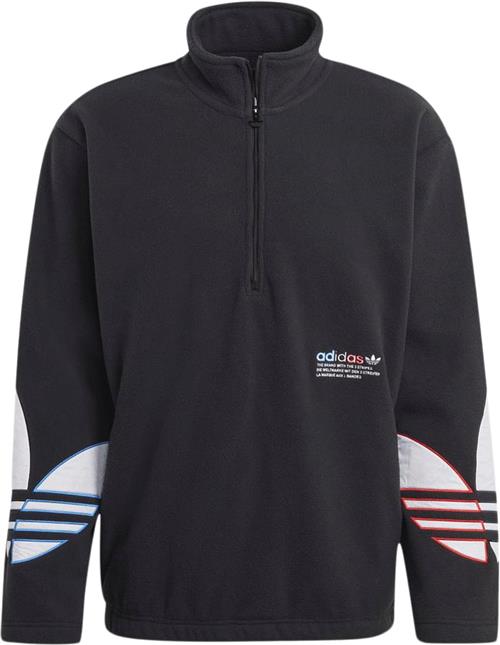 Se adidas Tricol HZ PO Mand Sort Sweatshirts Str M - Polyester hos Magasin ved Magasin