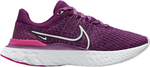 Se Nike React Infinity Run Flyknit 3 Løbesko Kvinde Lilla Løbesko Str 38 - hos Magasin ved Magasin