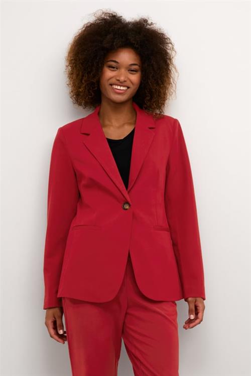 Se Kaffe Kasakura Blazer Kvinde Sun-dried Tomato Blazere Str 40 - hos Magasin ved Magasin