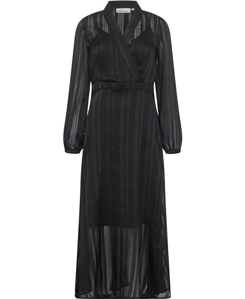 Karen by Simonsen Faxkb Dress Kvinde Meteorite Maxi Kjoler Str 34 - hos Magasin