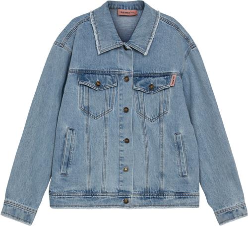 Designers Remix Girls G Miles Oversized Jacket Str 152 cm / 12 år - Light Denim Sommerjakker hos Magasin